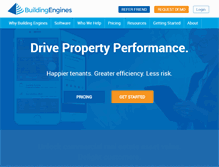 Tablet Screenshot of buildingengines.com